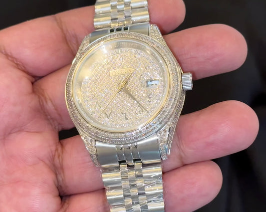 41mm Tycoon Watch - 3.25ct Natural Diamonds